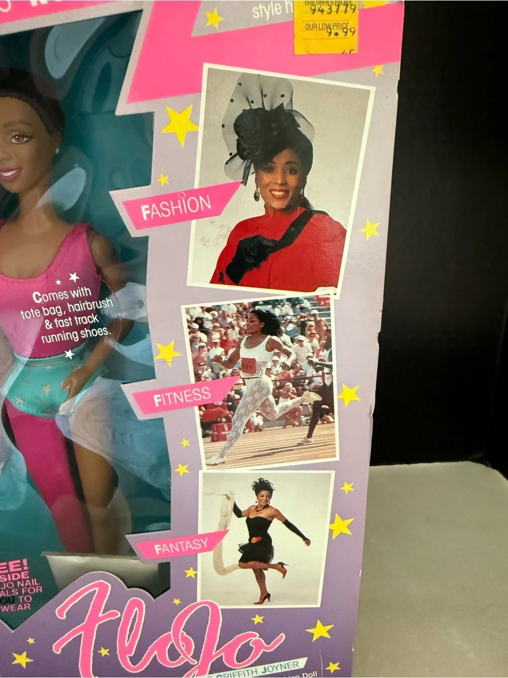 LJN Toys 2501 Flojo Florence Griffith Joyner 1989 Doll